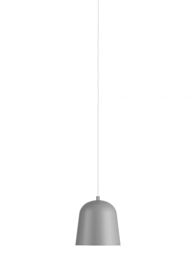 Zero - Convex indoor big pendant grey